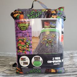 Teenage Mutant Ninja Turtles Comforter Set 2 Piece 