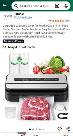 Vacuum Sealer for Food
