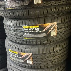 235/65/17 Blackhawk Tires