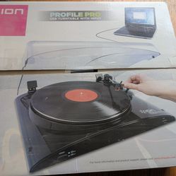 Ion profile pro usb turntable