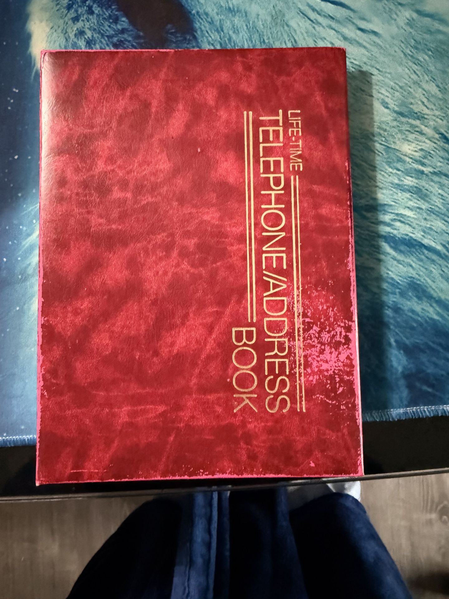 Hard Cover Dry Eraser Address Book