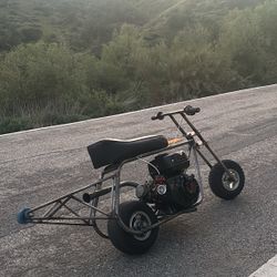 Mini Bike With Wheelie Bar