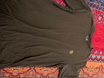 Olive Green Crew Neck T-Shirt