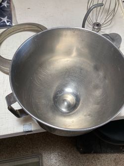 5 quart mixer bowl with attachments