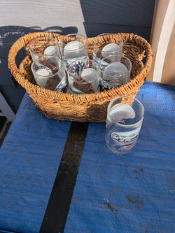 Christmas Glasses Pepsi-Cola