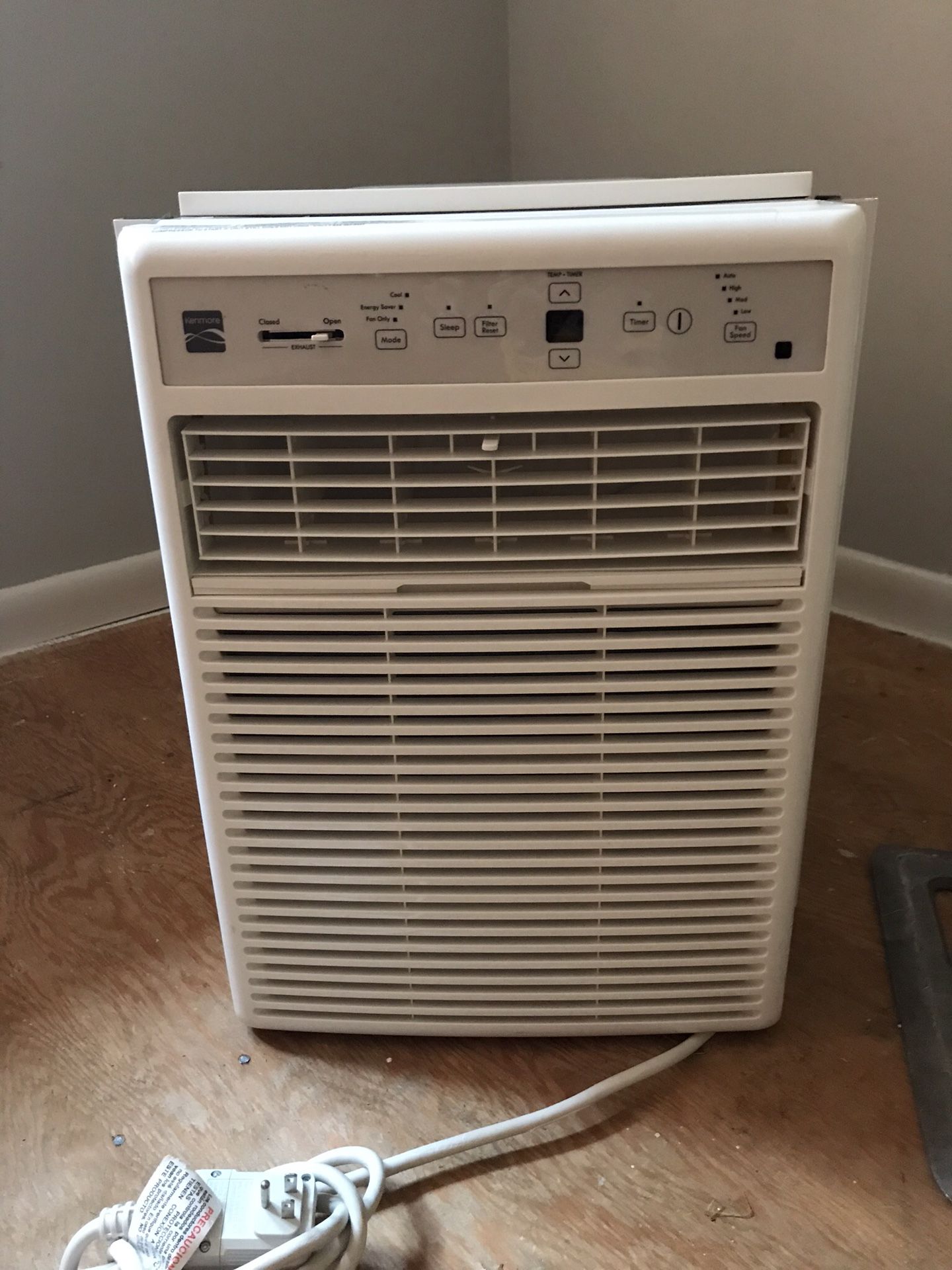 Kenmore Air Conditioner Casement Window 6000 BTU Like New