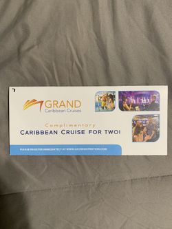 3 day 2 night cruise for 2 people