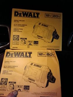DeWalt  cordless compact task light