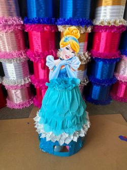 Cinderella dress/Vestido pastel piñata