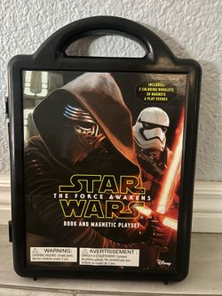 Star Wars 2015 Book & Magnetic Playset