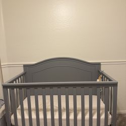Gray Crib