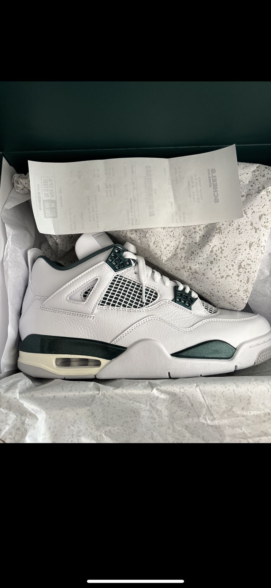 Men’s Jordan 4 Oxidized Green Size 10