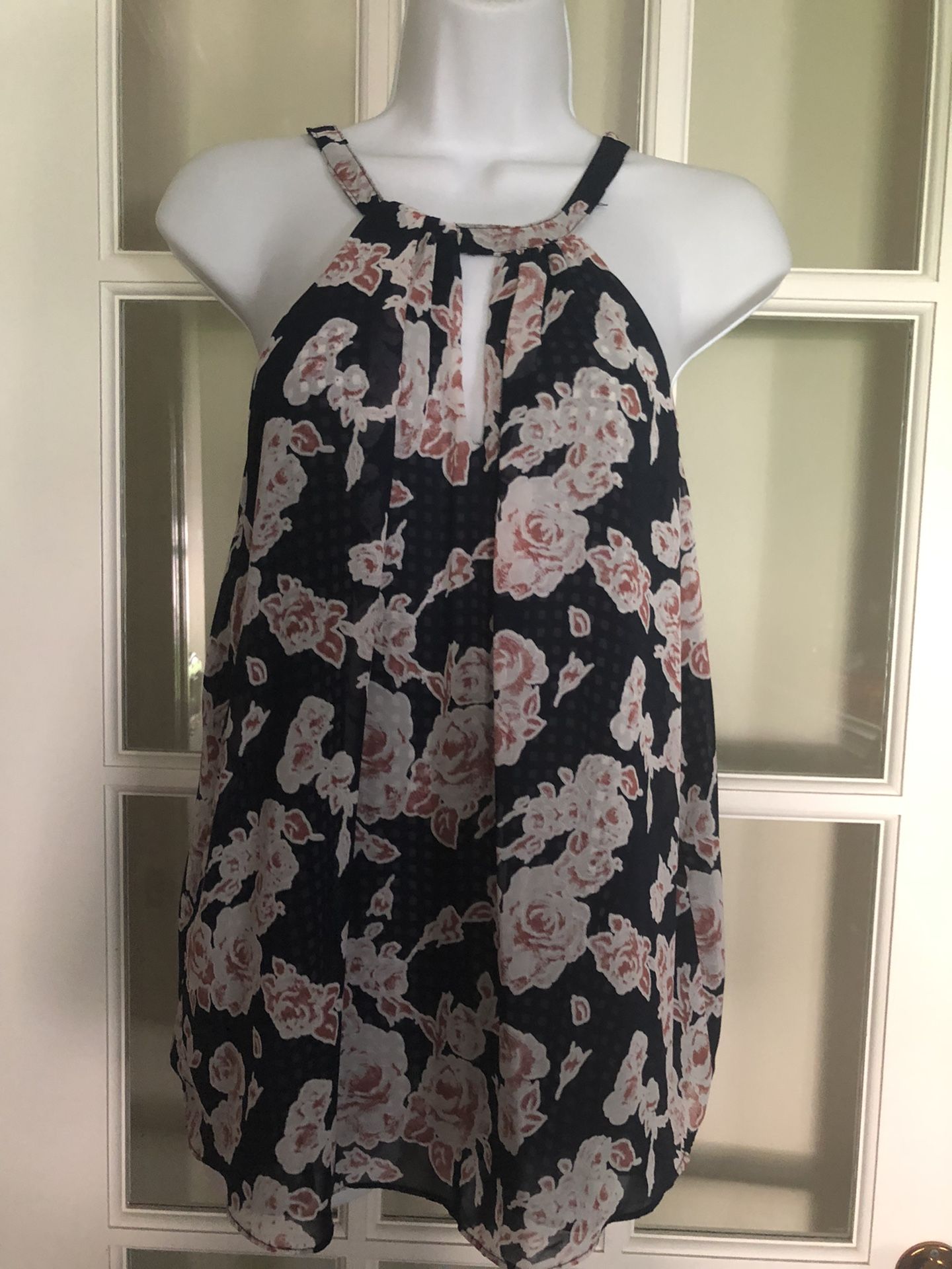 Womens Greylin Sleeveless Holter Top