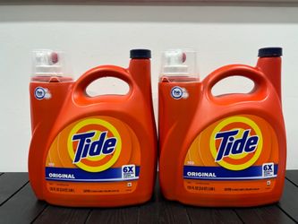 Tide laundry detergent 100 loads - $16 each
