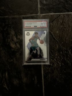 psa 10 silver ja morant basketball card