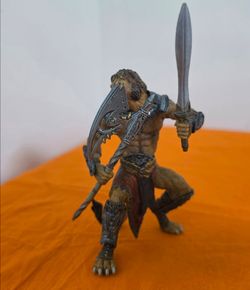 PAPO Fantasy World ,Lion Man Mutant Toy Figure,5" Tall.