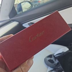 Cartier Glasses /w Leather Case