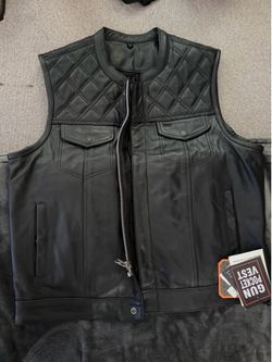 Leather vest/kutte