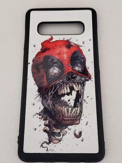 Samsung Galaxy S10 plus Zombie Deadpool Phone Case