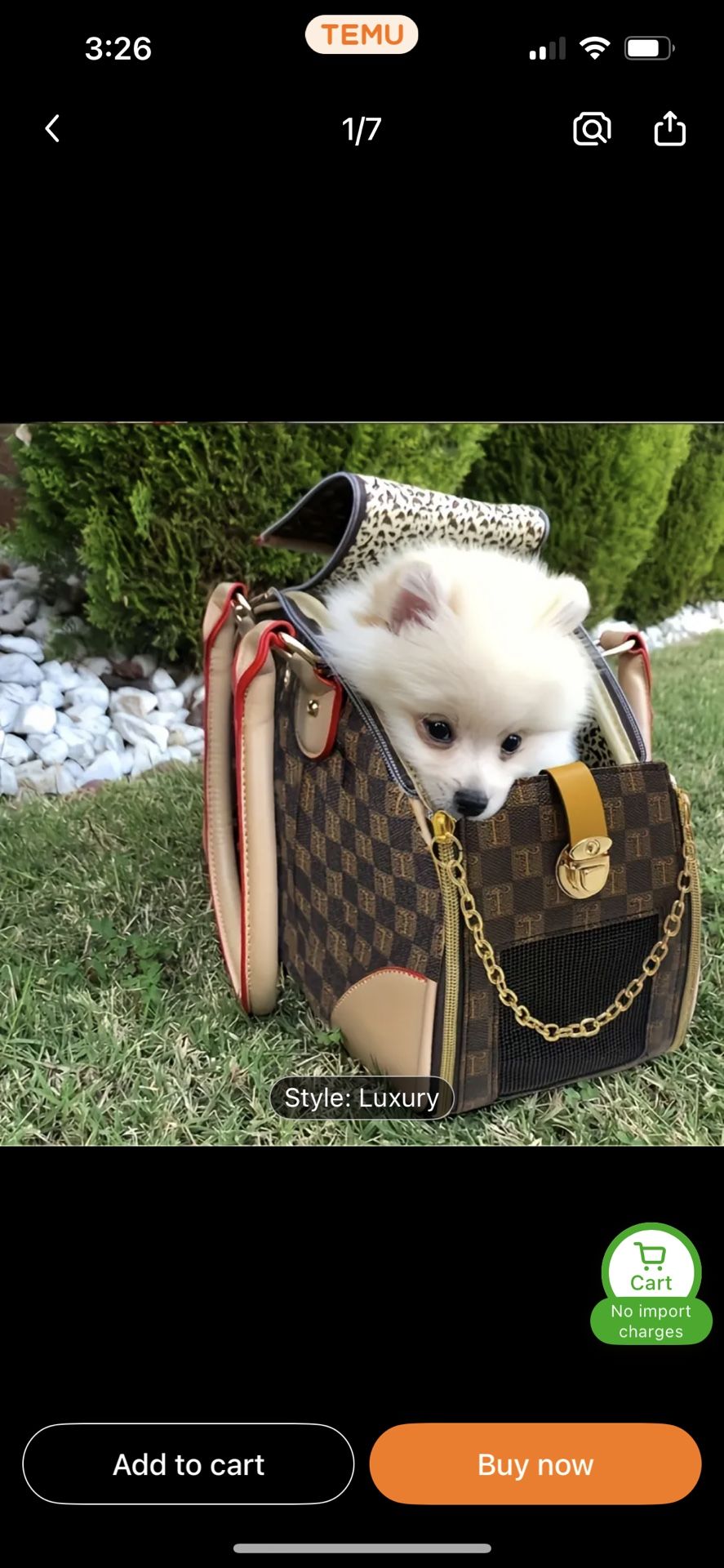 Dog Bag Carrier