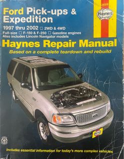 Ford pick-up manual