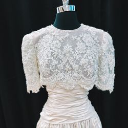 Wedding Dress Of 1930 