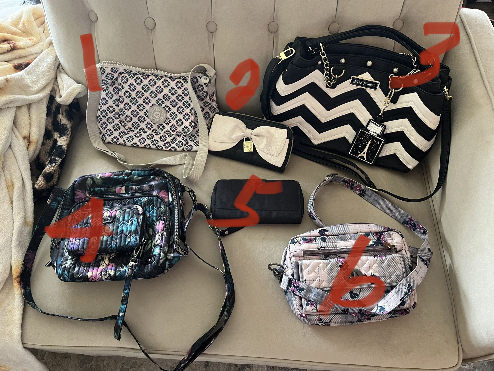 Purses - Betsy’sJohnson, Kipling, Lug