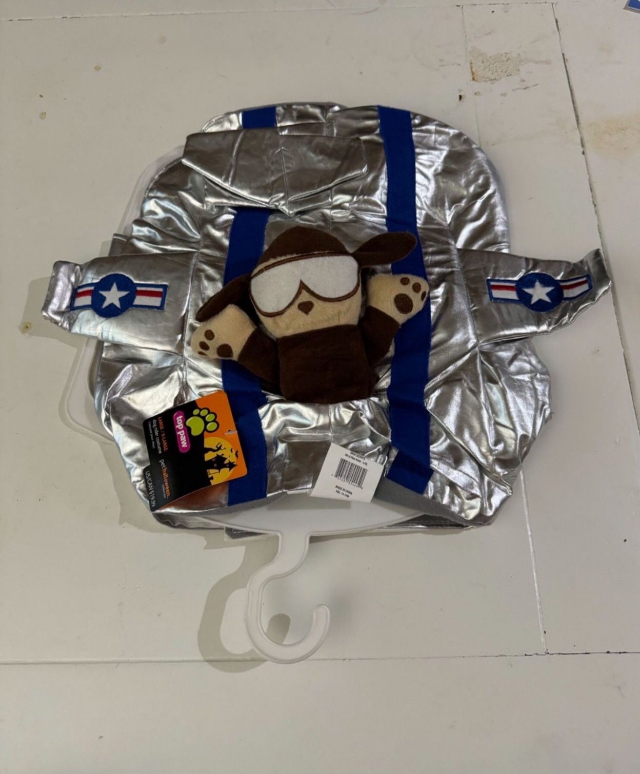 pet halleween L/XL dog rider costume