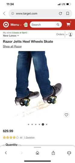 New Razor Jets heel wheels