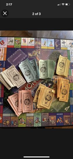 Disney monopoly boardgame replacements 