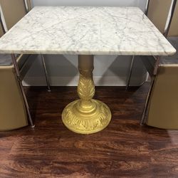 Marble Bistro Table