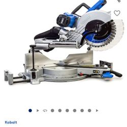 Kobalt 12 In Dual Miter Saw With Stand