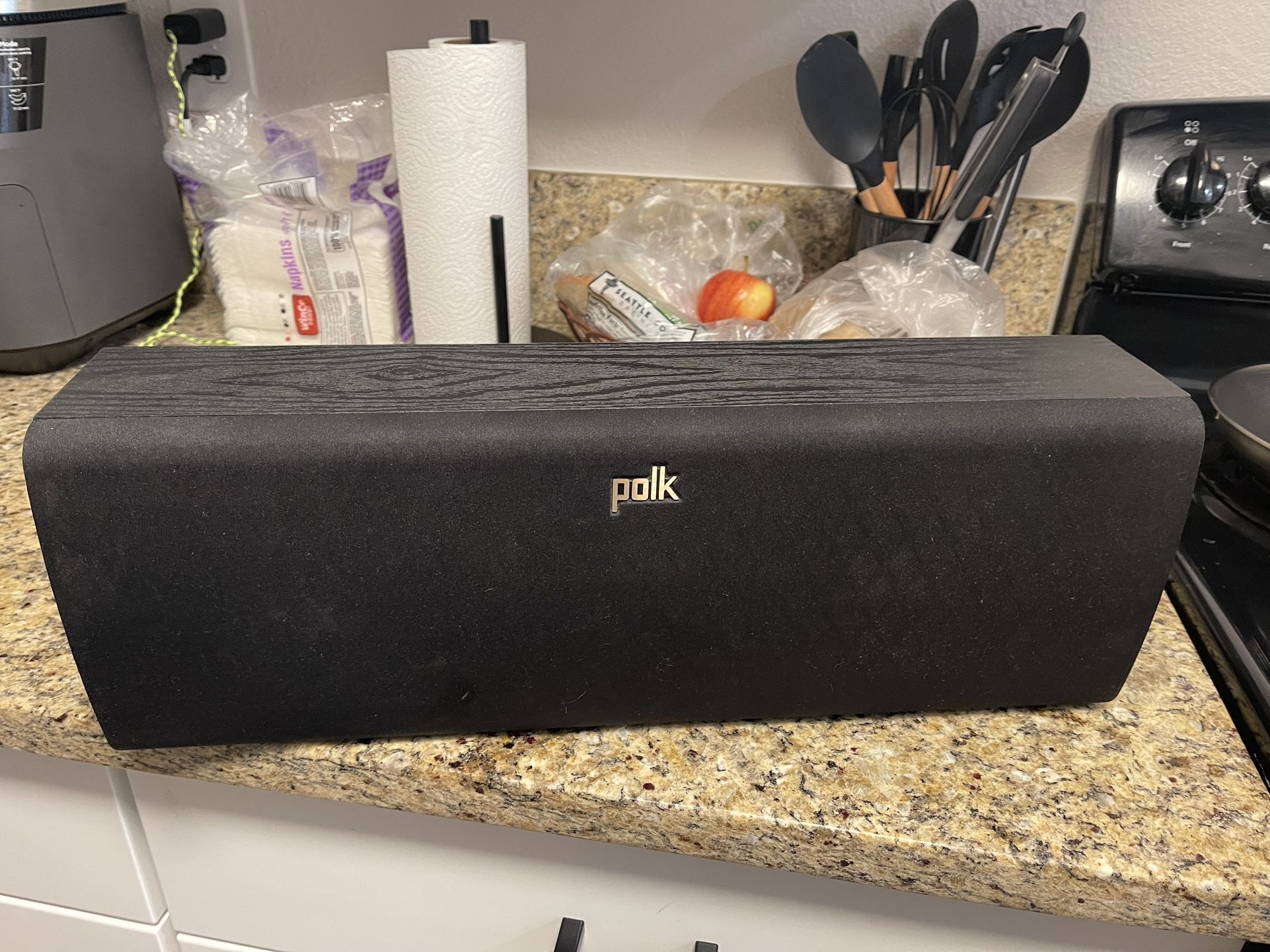 Polk Audio 3-Way Center Channel Speaker model number # Polk TSx150c Black