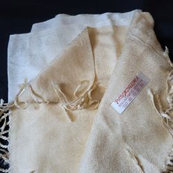 Pashmina Cashimere Blend Large 2 Tone Color Scarf