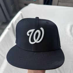 Washington Nationals MLB Hat Size 6 7/8 Fitted Cap New Era