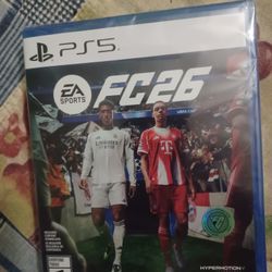 PS5 FC26 BRAND NEW IN BOX $60 FINAL PRICE DOOR 🚪 PICK UP ONLY IN NE DC 