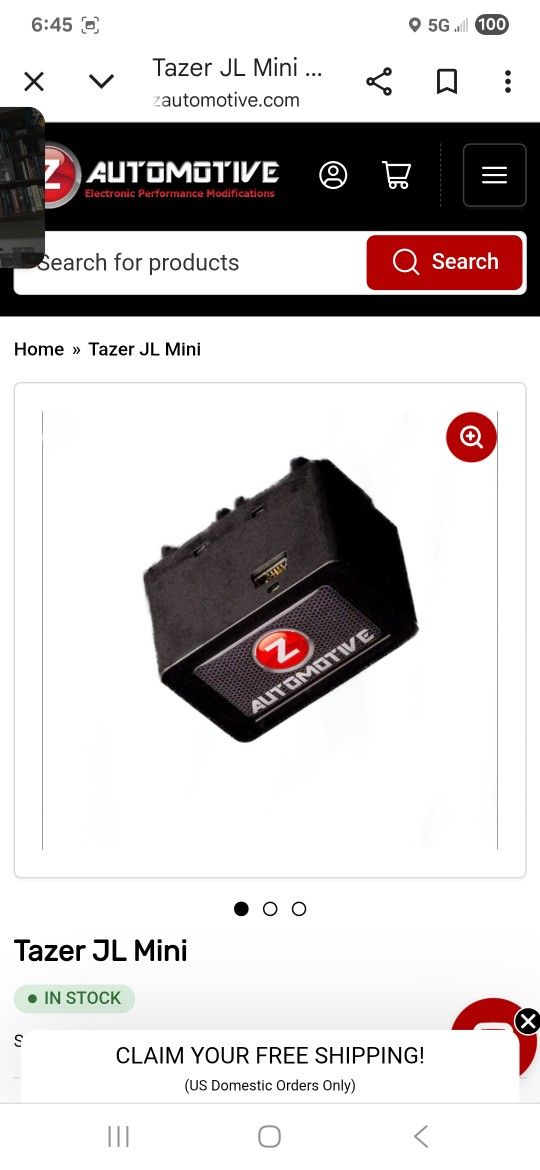 Z automotive Tazer Mini JL
