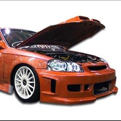 Bumpers Honda Civic Ek bw front Bumper 96 97 98 1996 1997 1998 Liquidation Sale Bodykit Body Kit Bodykits Body Kits 