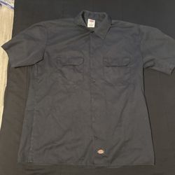 Black Dickies Collard Shirt