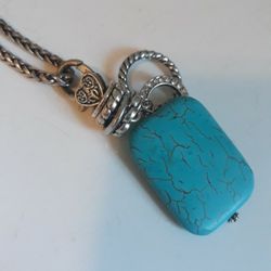 Brighton Turquoise Pendant! No Chain
