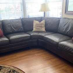 Leather Sectional Sofa