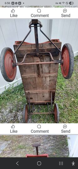 Vintage Red Racer Wagon