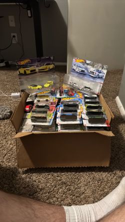 Box of Hotwheels