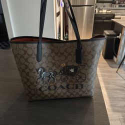Coach Halloween Tote Bag