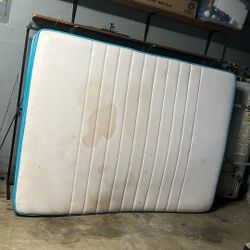 Queen Frame And Mattress