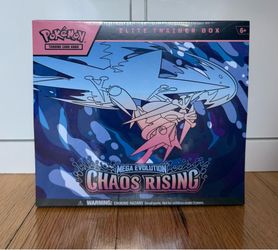 Pokémon TCG Chaos Rising ETB BRAND NEW
