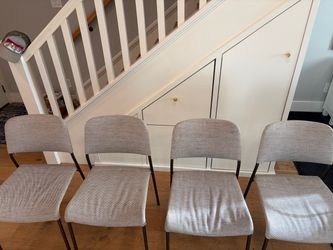 IKEA Fabric Stackable Chairs
