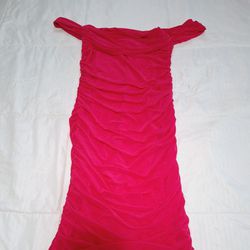 Hot Pink Party Dress