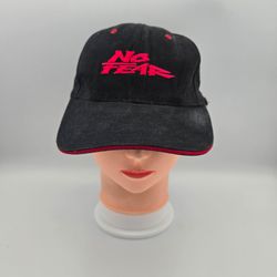 Vintage No Fear Black Adjustable SnapbackHat