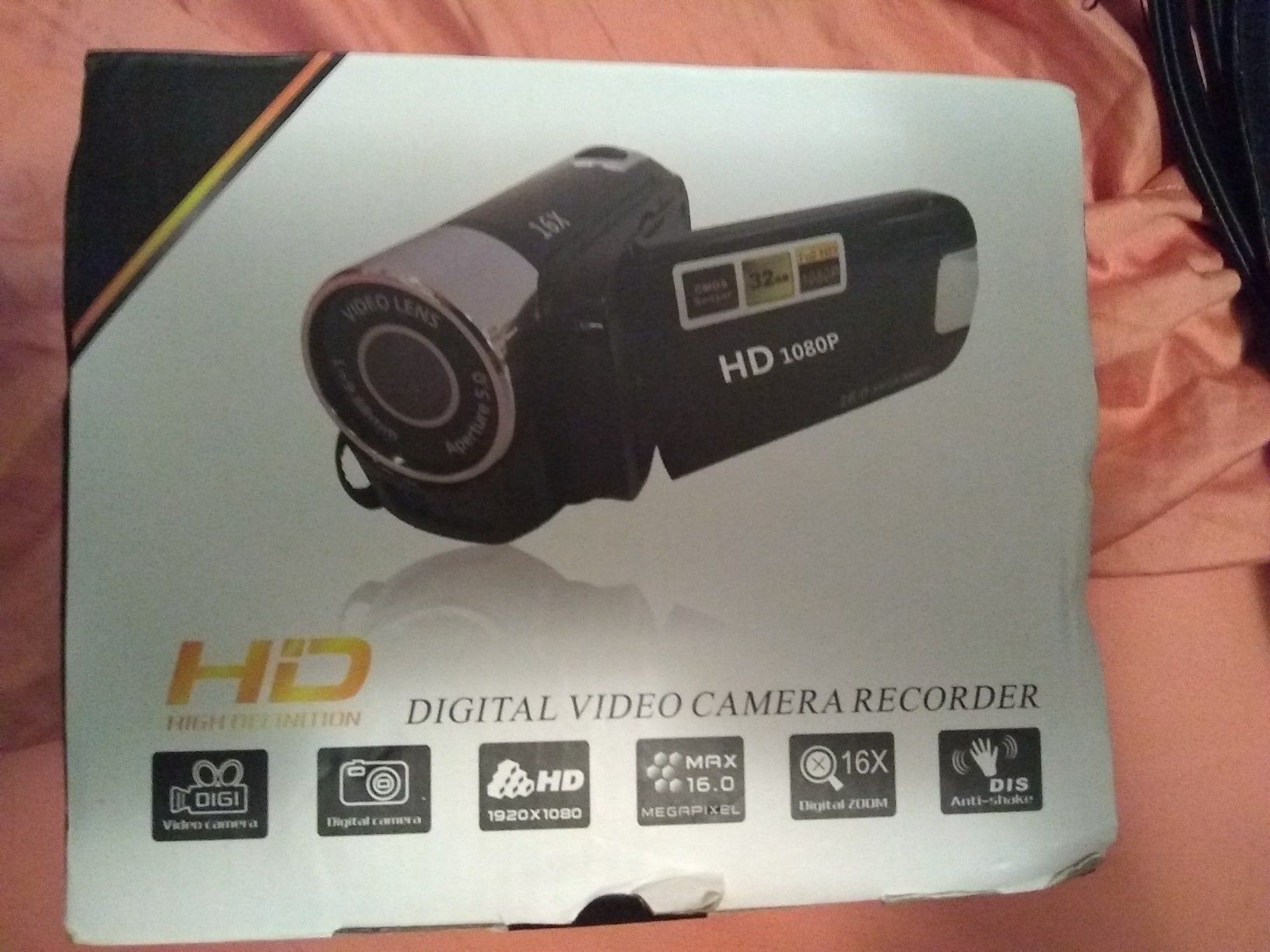 Digital HD video camera recorder